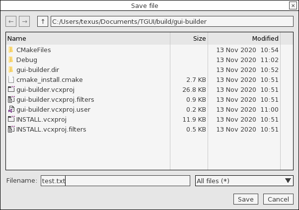 FileDialog (White theme)